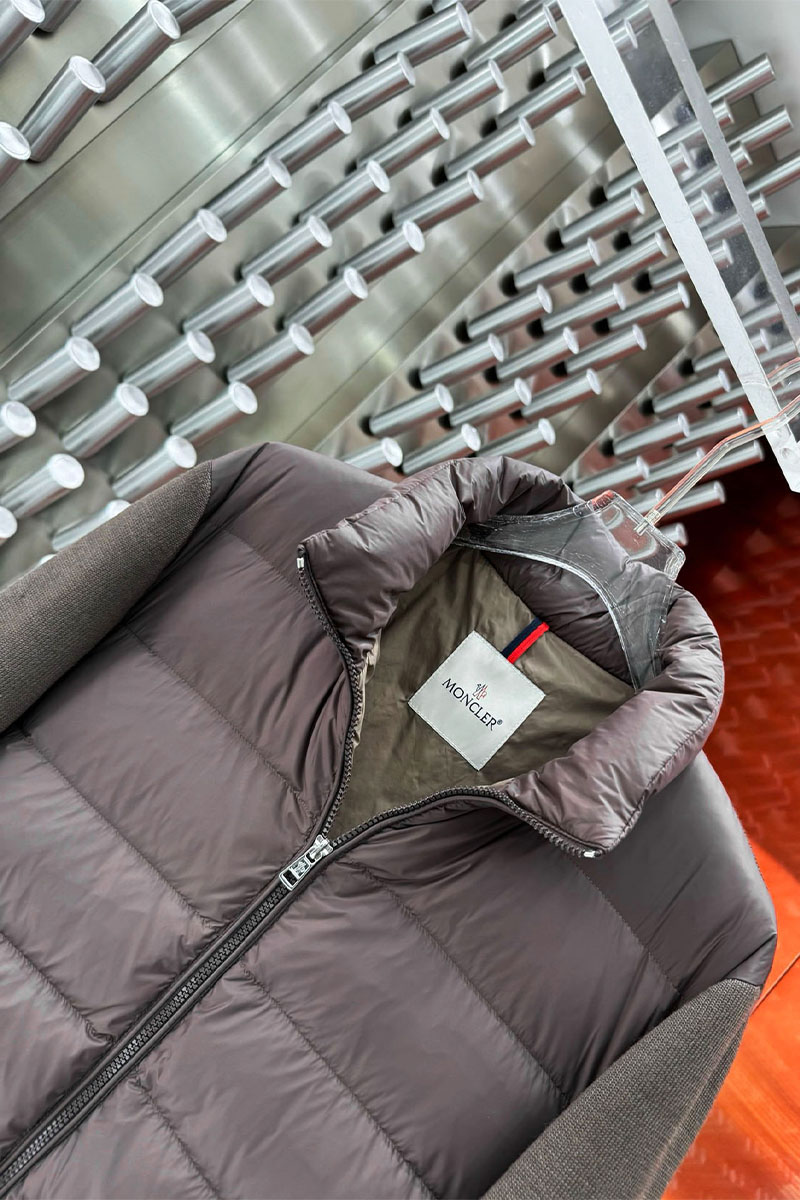 Moncler Куртка logo-applique - Brown