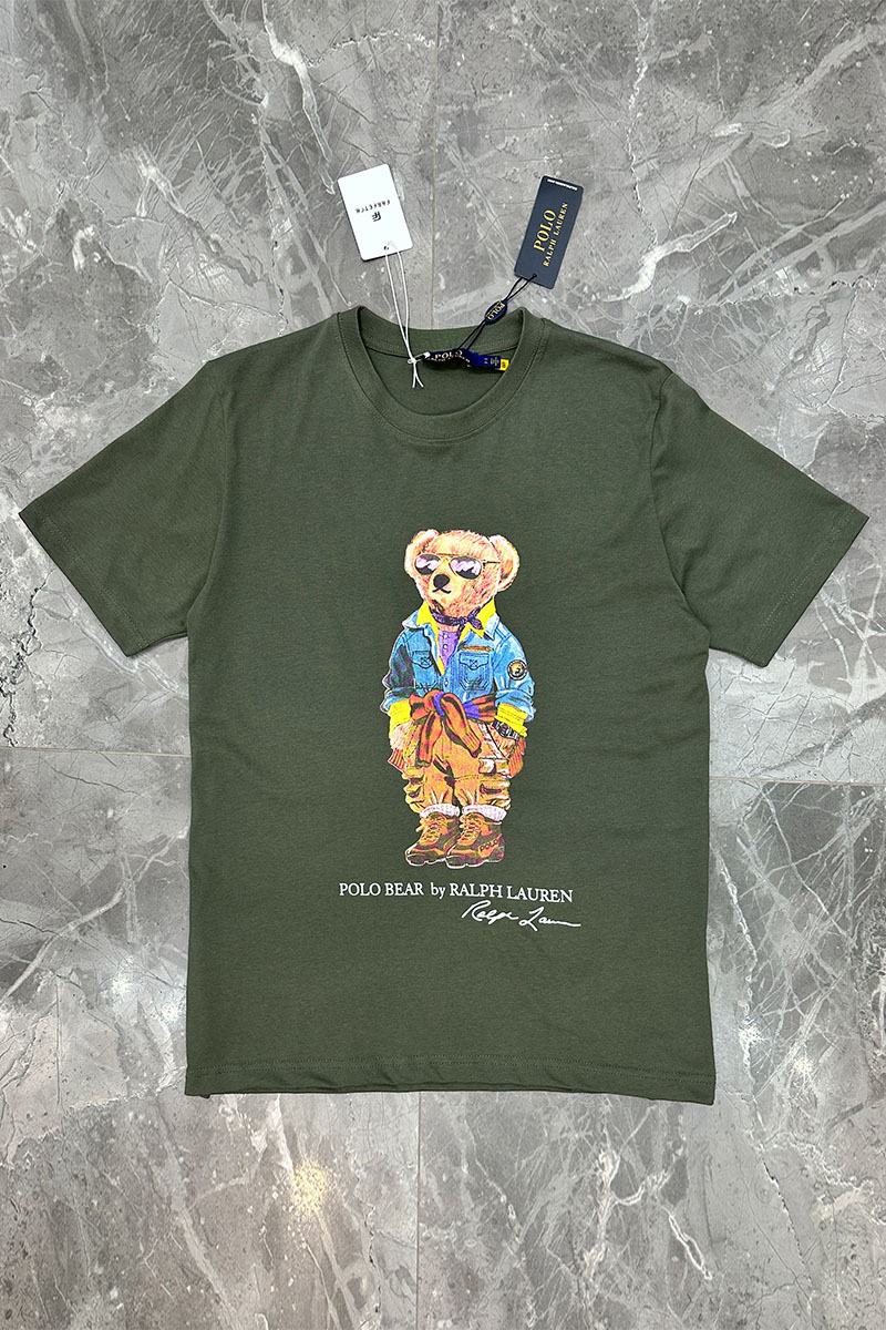 Polo Ralph Lauren Мужская футболка "Bear" - Green 