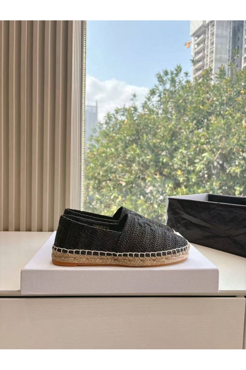 Celine Женские эспадрильи Premium - Black