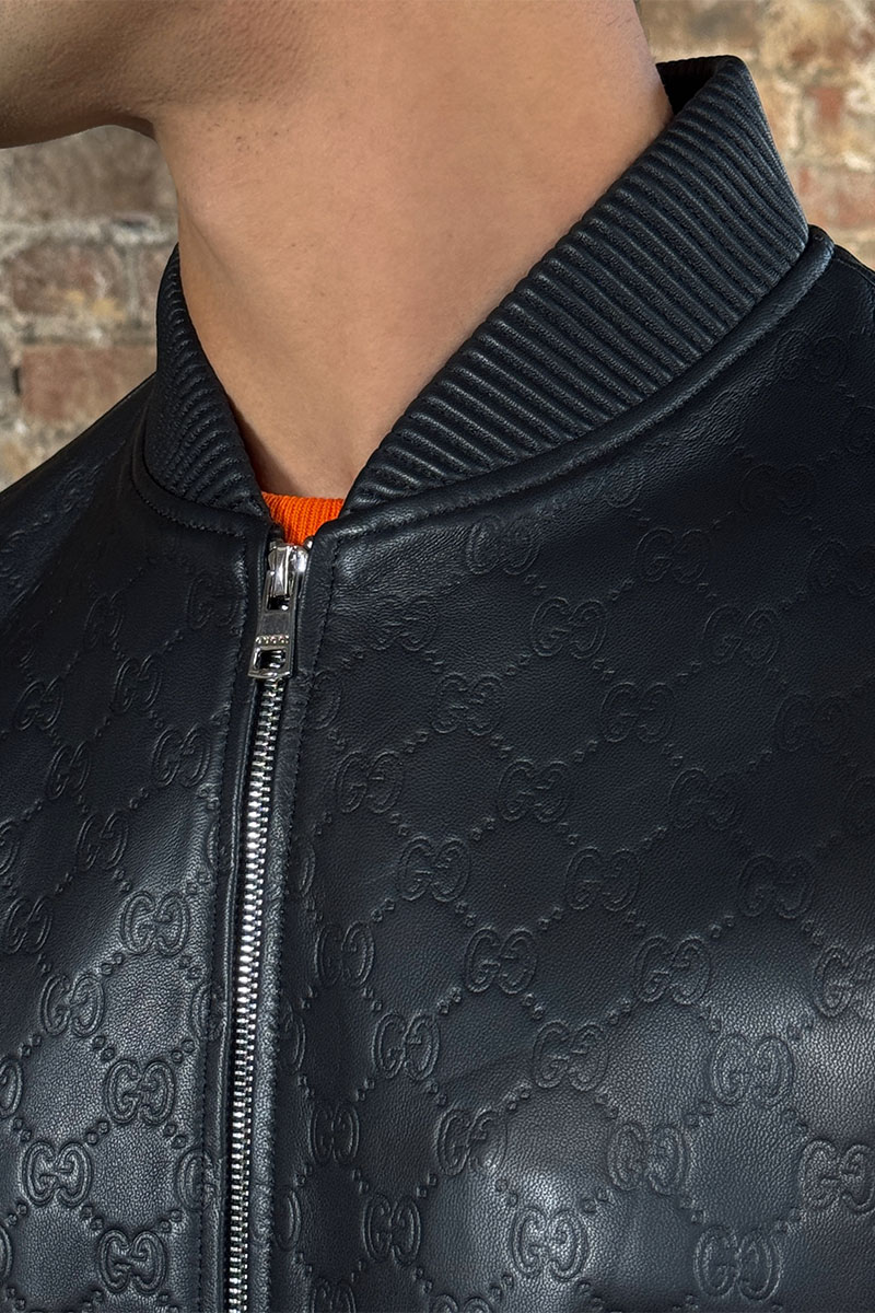 Gucci Кожаная куртка premium