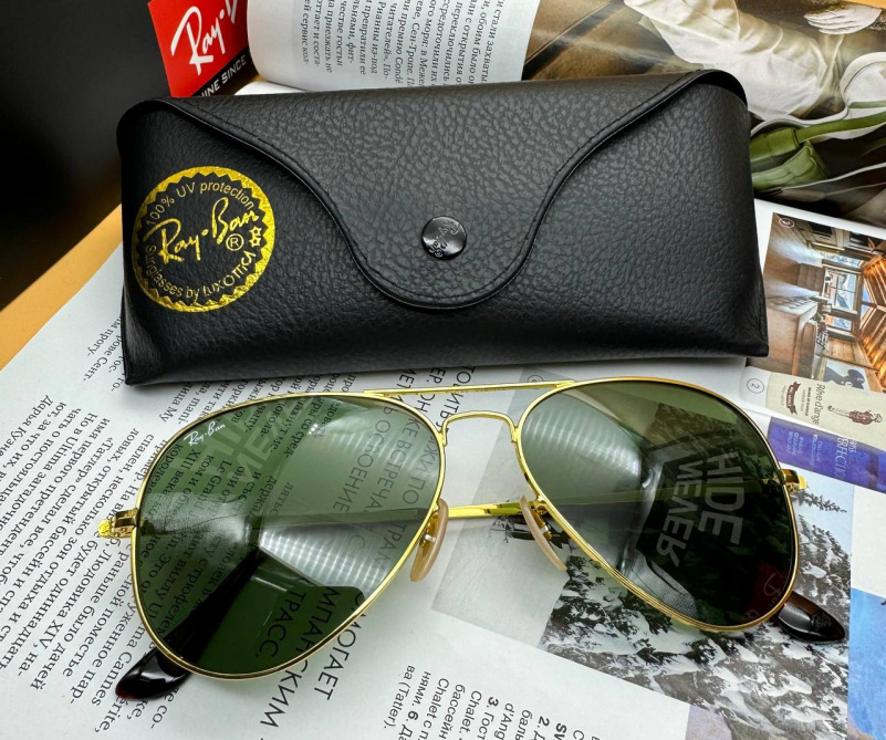 Ray Ban Солнцезащитные очки Aviator Large Metal