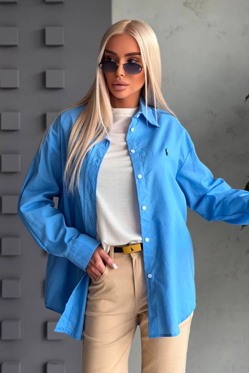 Polo Ralph Lauren Женская льняная рубашка premium