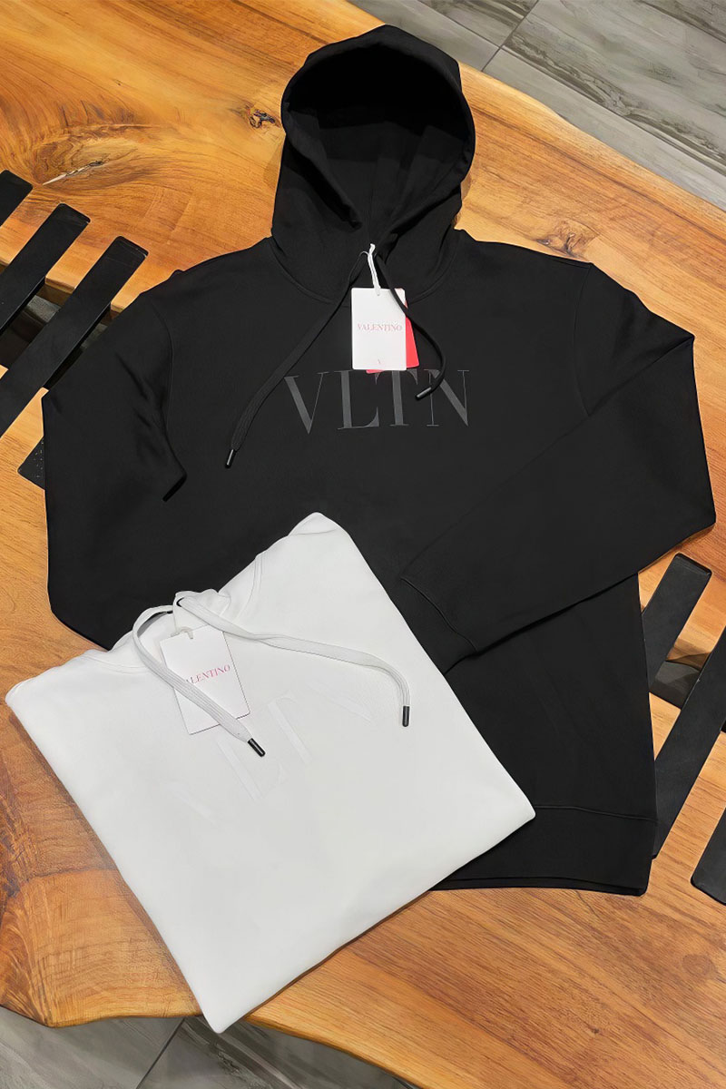 Valentino Мужское чёрное худи 