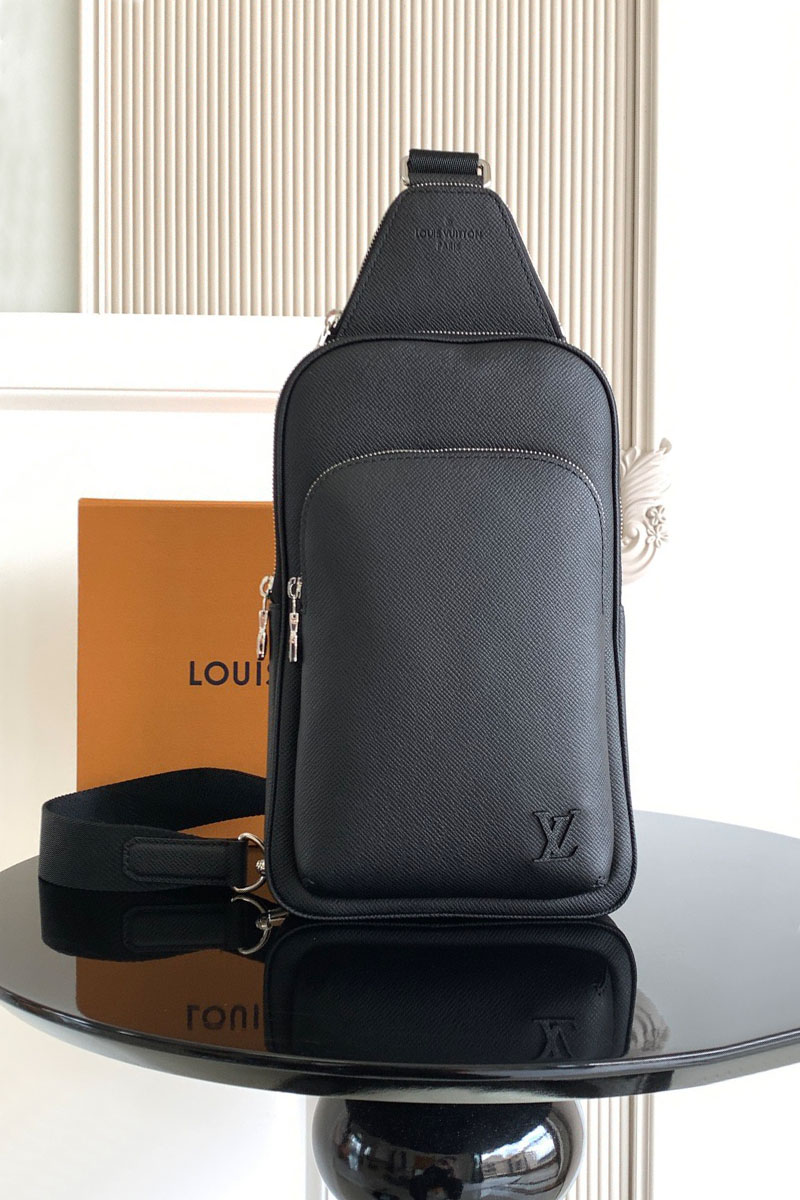 Lоuis Vuittоn Кожаная сумка Avenue Sling Premium 31x20x7 см