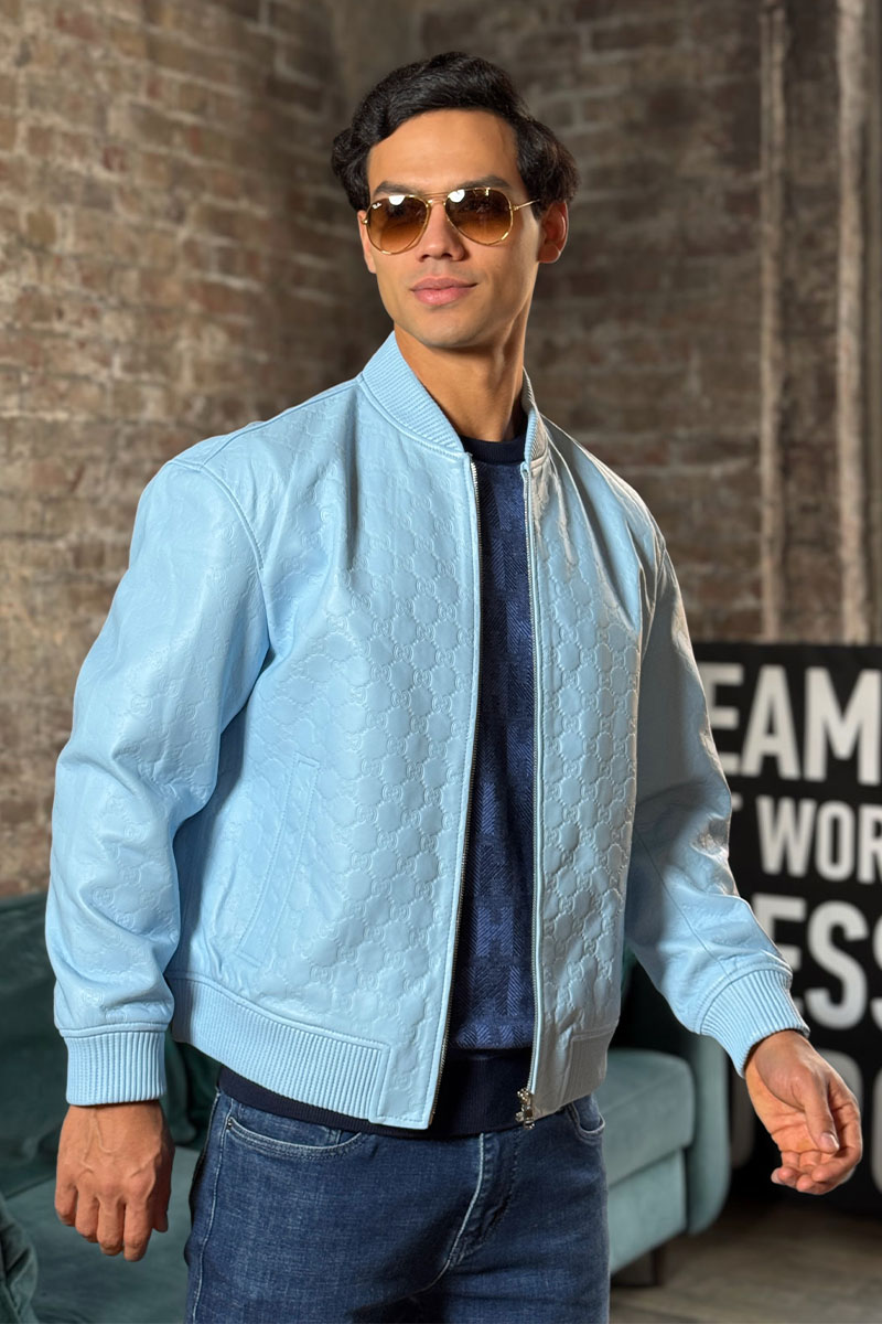 Gucci Кожаная куртка premium