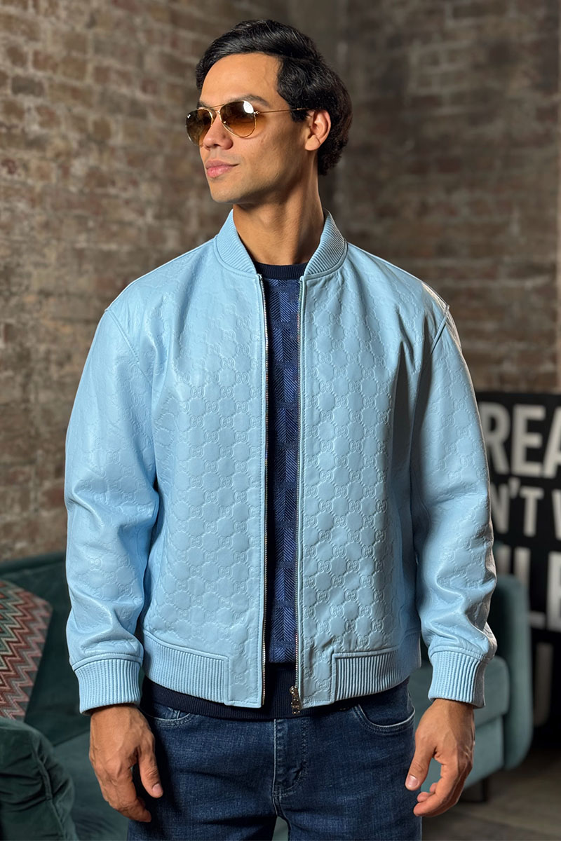 Gucci Кожаная куртка premium