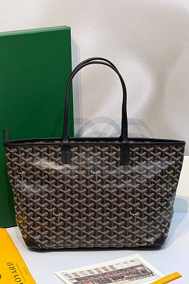 Кожаная сумка Goyard Artois premium 31x24x15 см