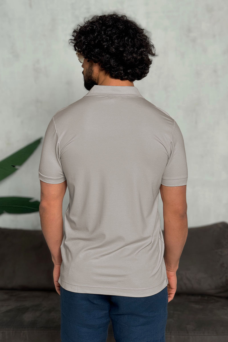 Polo Ralph Lauren Мужское серое поло 
