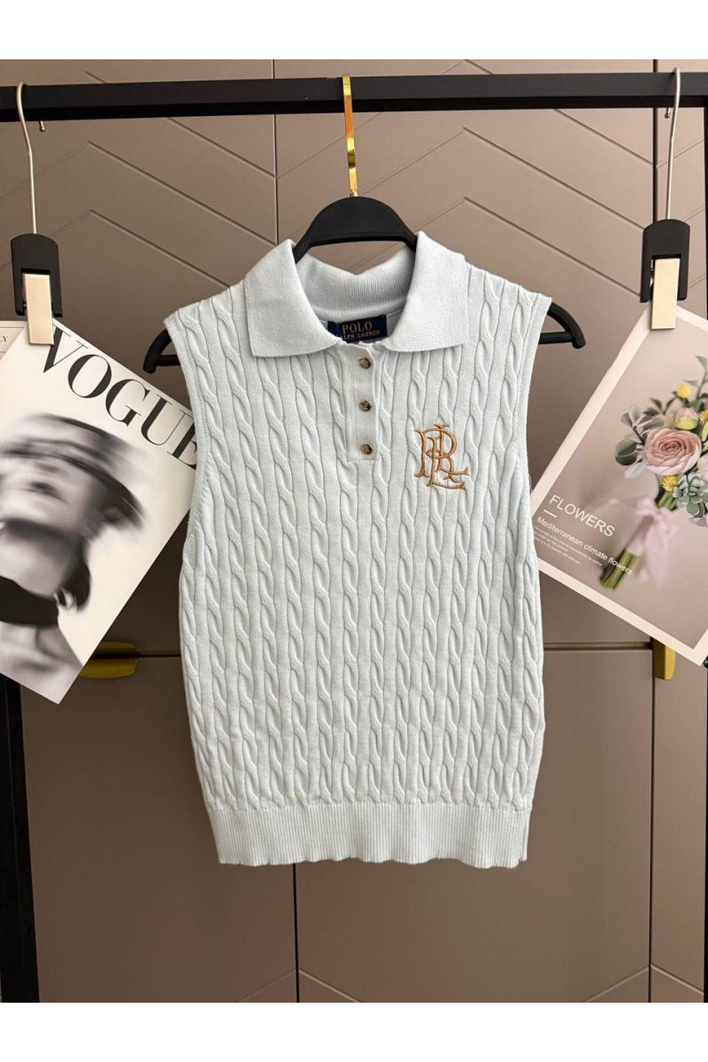 Polo Ralph Lauren Женское поло без рукавов premium