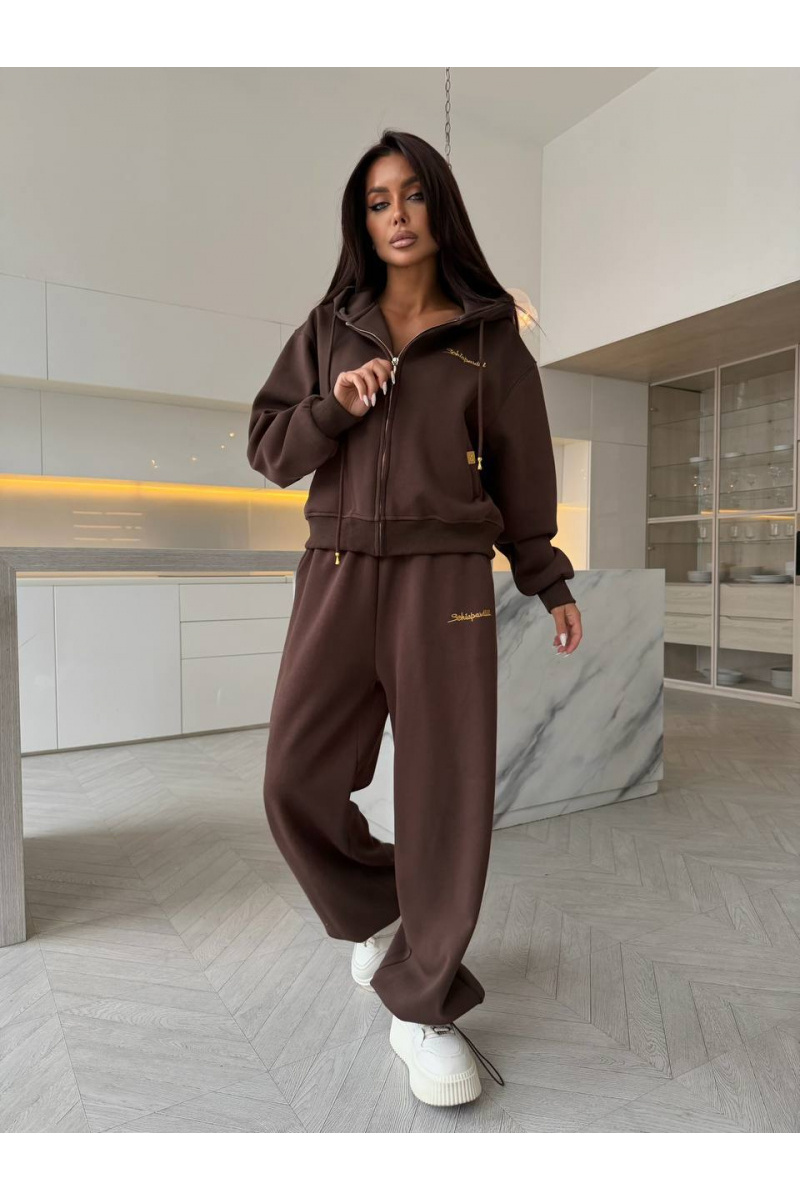 Schiaparelli Женский утеплённый костюм с капюшоном premium