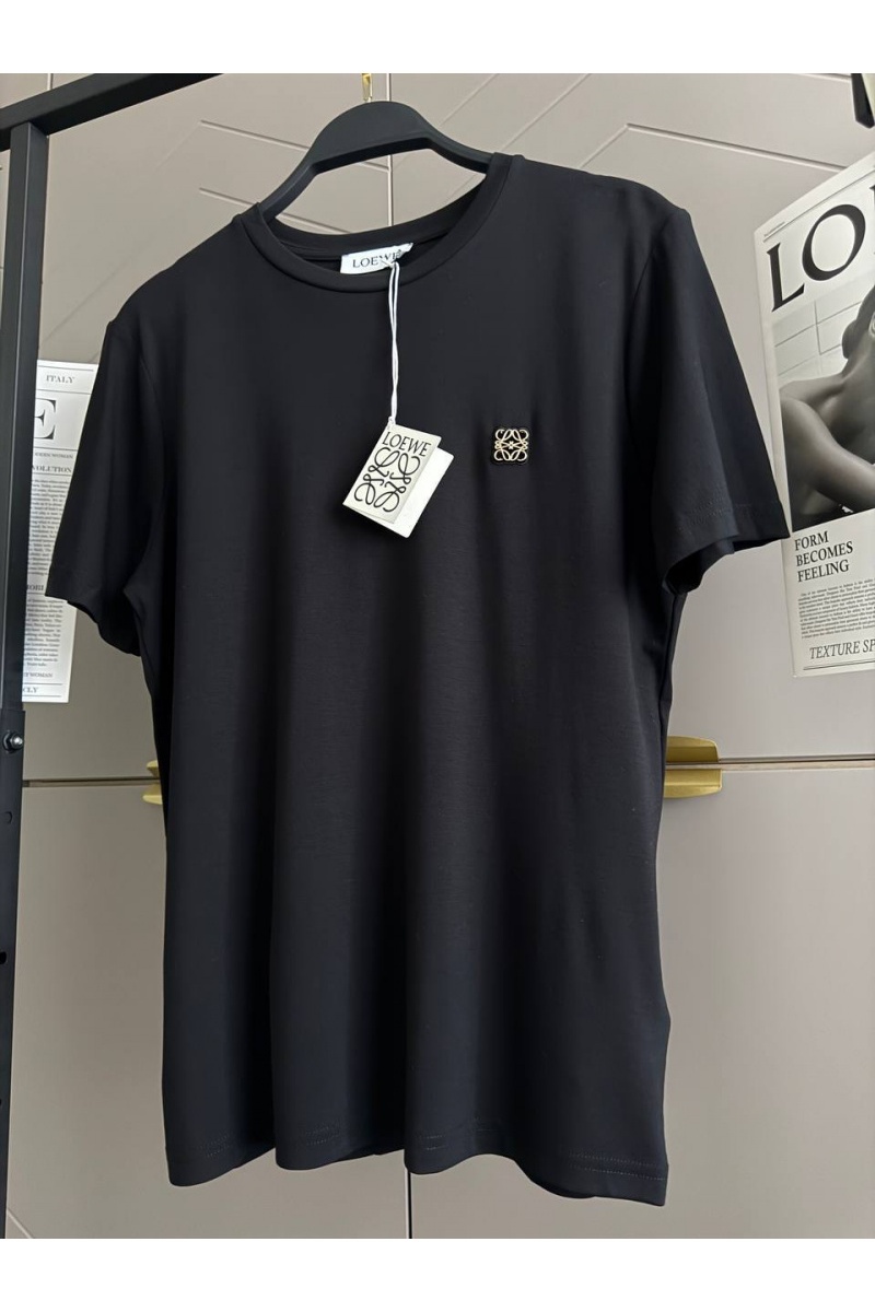 Loewe Чёрная женская футболка premium