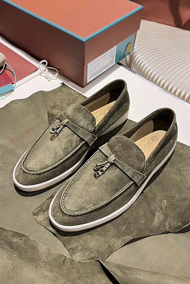 Женские замшевые лоферы Summer Charms Walk premium