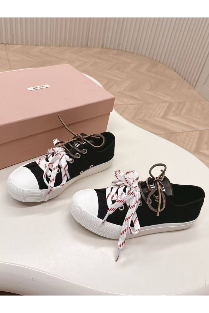 MIU MIU Женские кроссовки premium