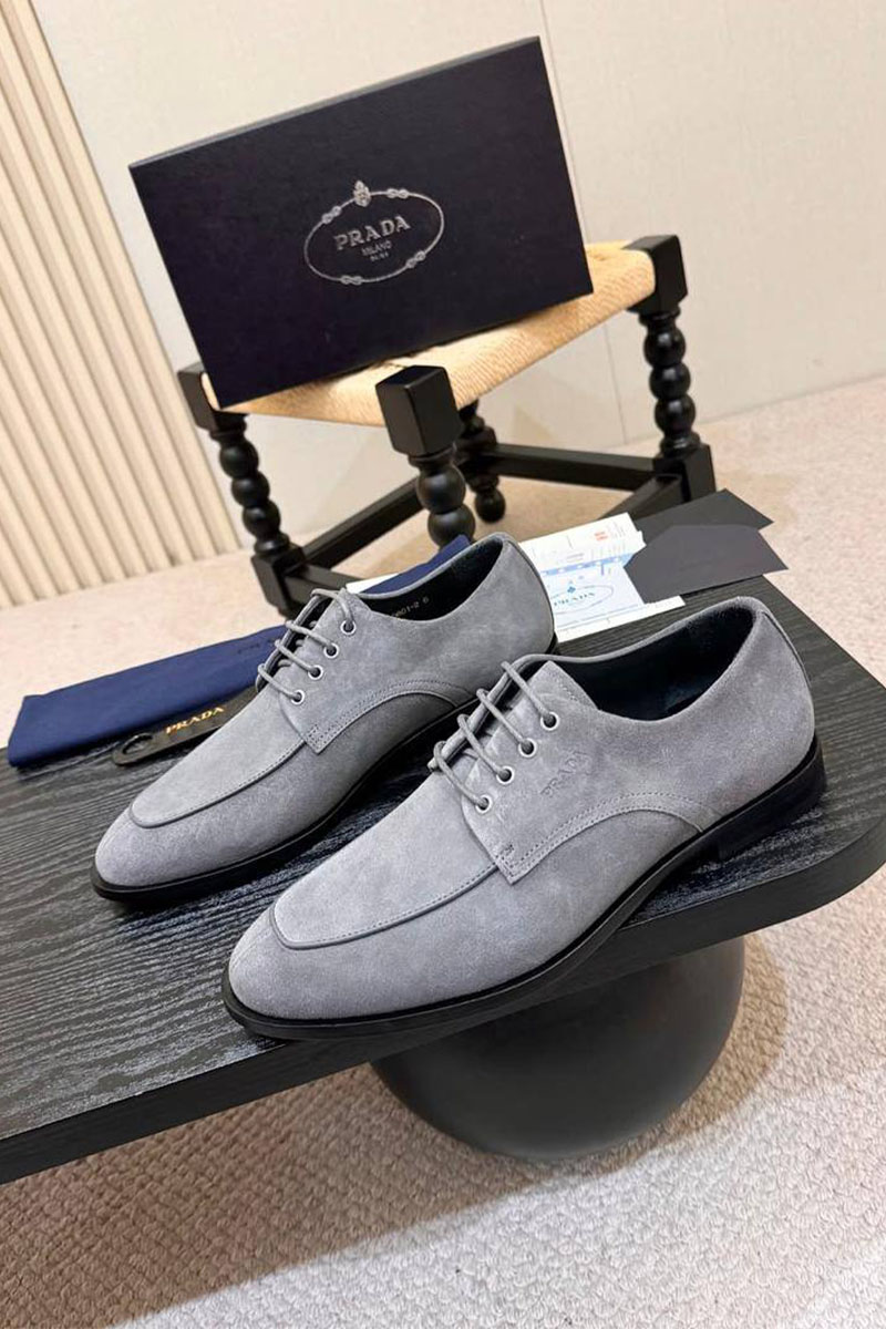 Prada Мужские замшевые ботинки 