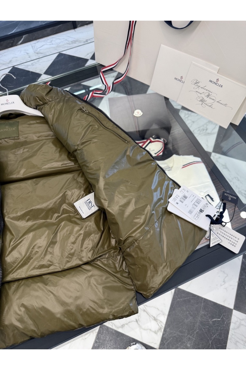 Moncler Мужской чёрный жилет Lipsi