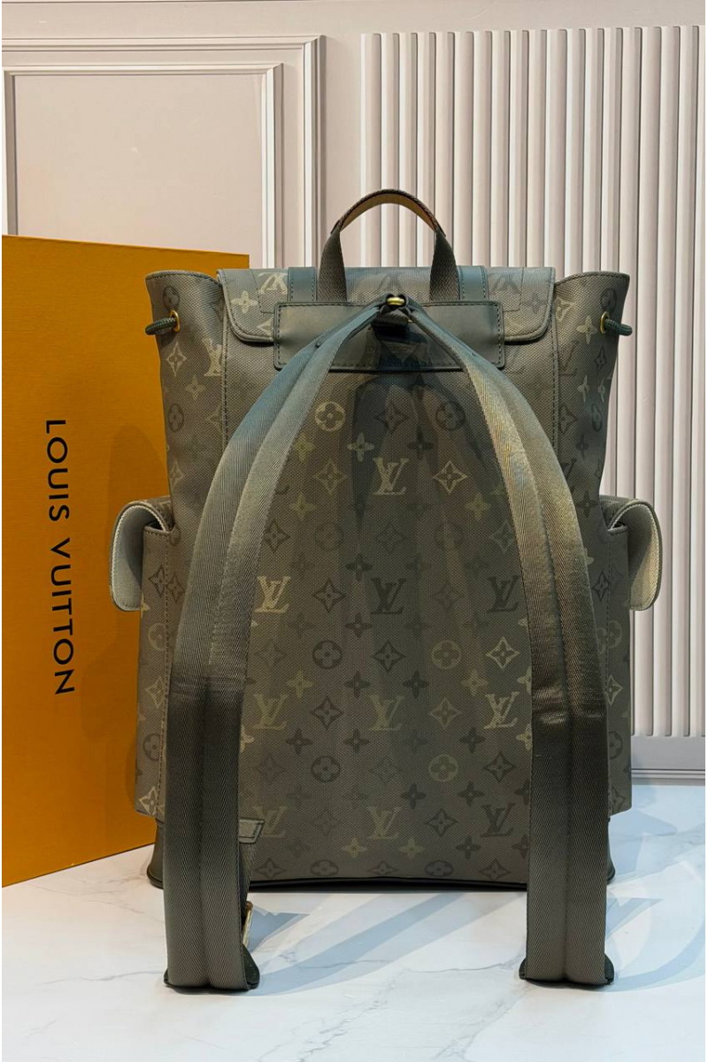 Lоuis Vuittоn Кожаный рюкзак Christopher MM premium 39x32x12 см