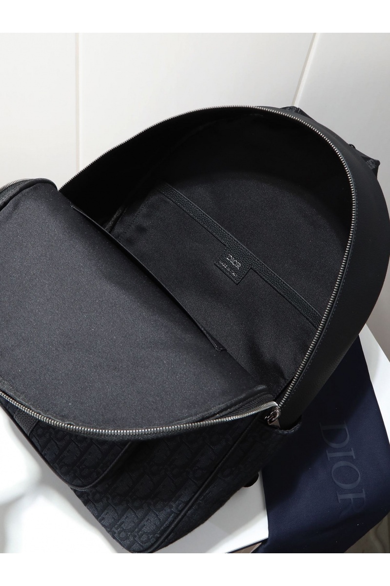 Dior Текстильный рюкзак Oblique Premium 43.5x33x19.5 см