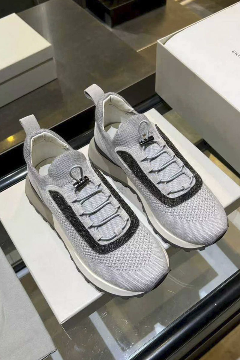 Designer Женские текстильные кроссовки premium