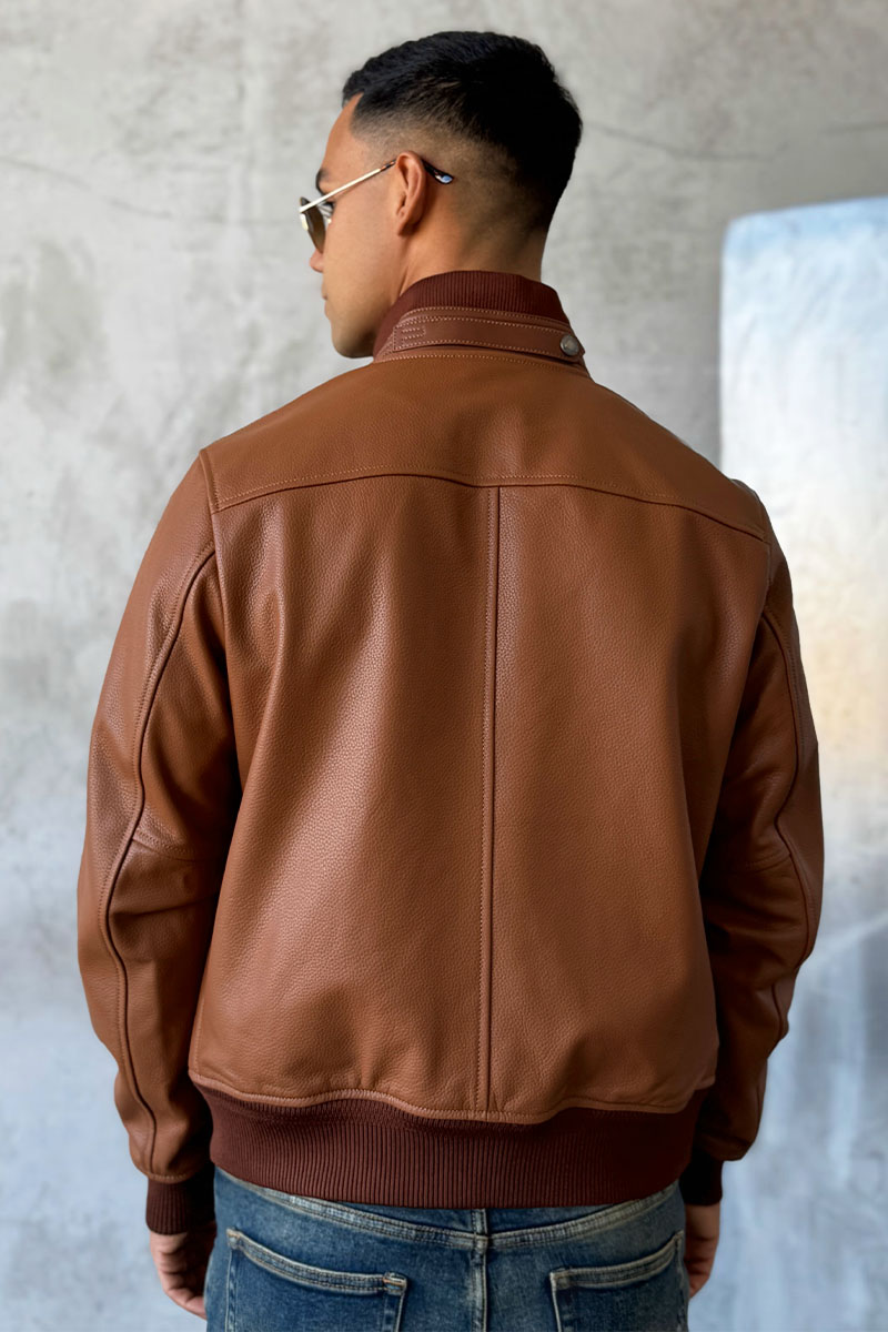 Tom Ford Мужская кожаная куртка Premium