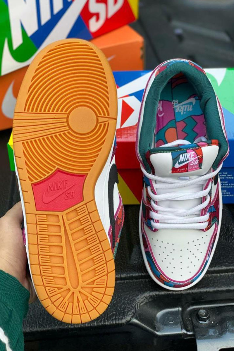 Parra x SB Dunk Low Abstract Art