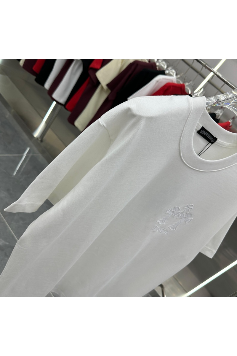 Chrome Hearts Белая оверсайз футболка Premium
