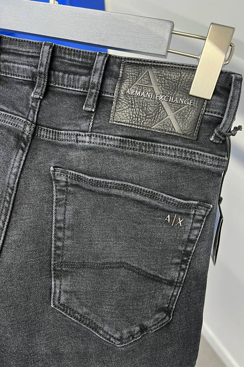 Emporio Armani EA7 Мужские чёрные джинсы