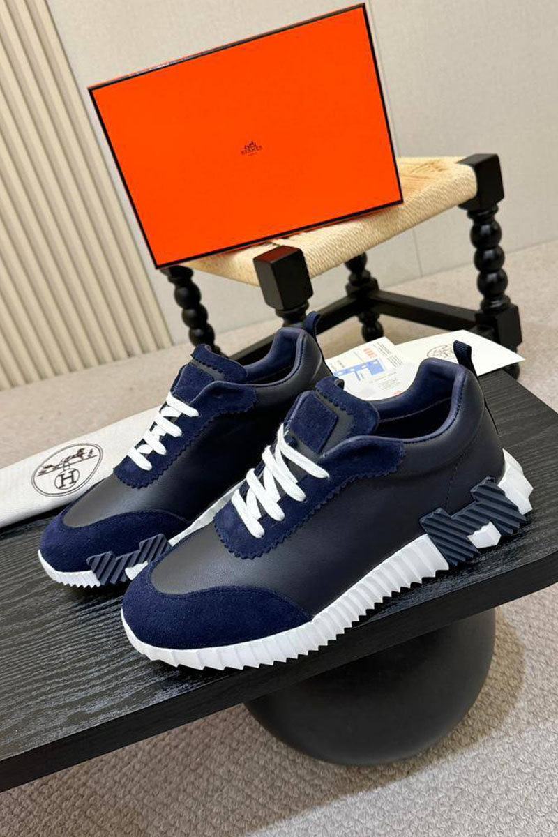 Hermes Мужские кроссовки Bouncing - Navy