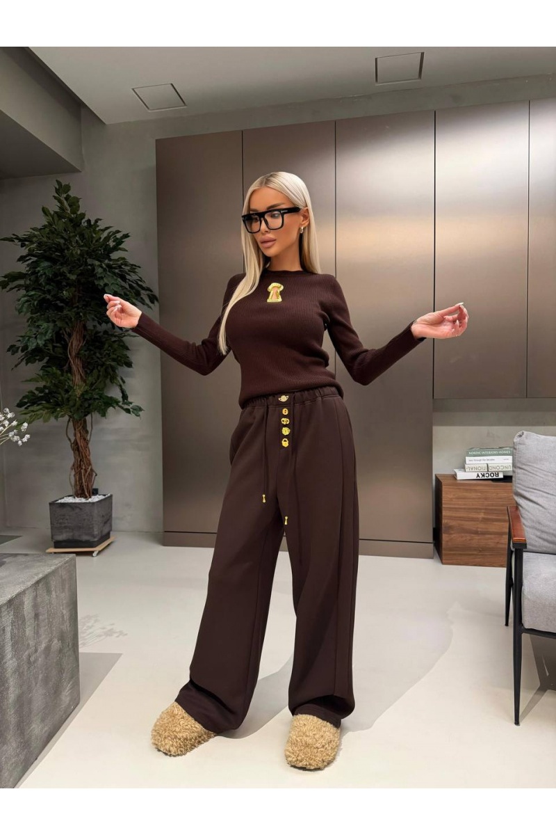 Schiaparelli Женский лонгслив  premium - Brown