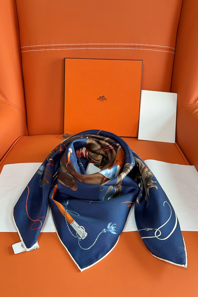 Hermes Платок Grand Galop premium 88x88 см