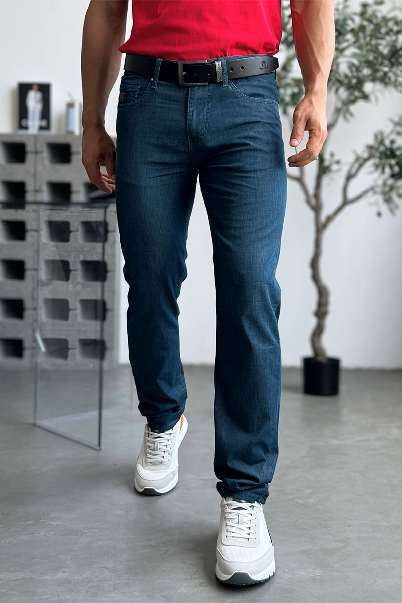Canali Мужские джинсы regular fit - Navy