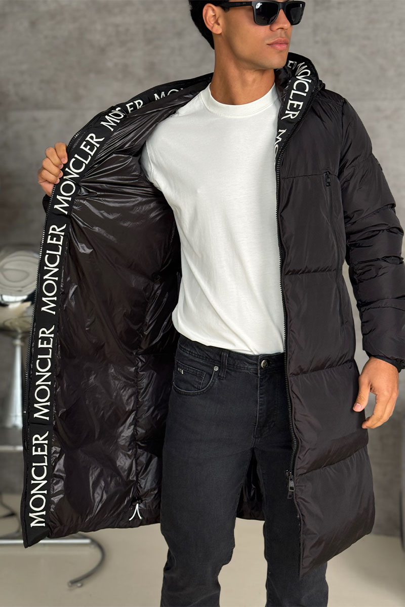 Moncler Мужская чёрная парка Templon 