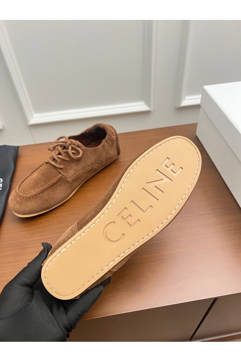 Celine Женские замшевые лоферы Adam premium