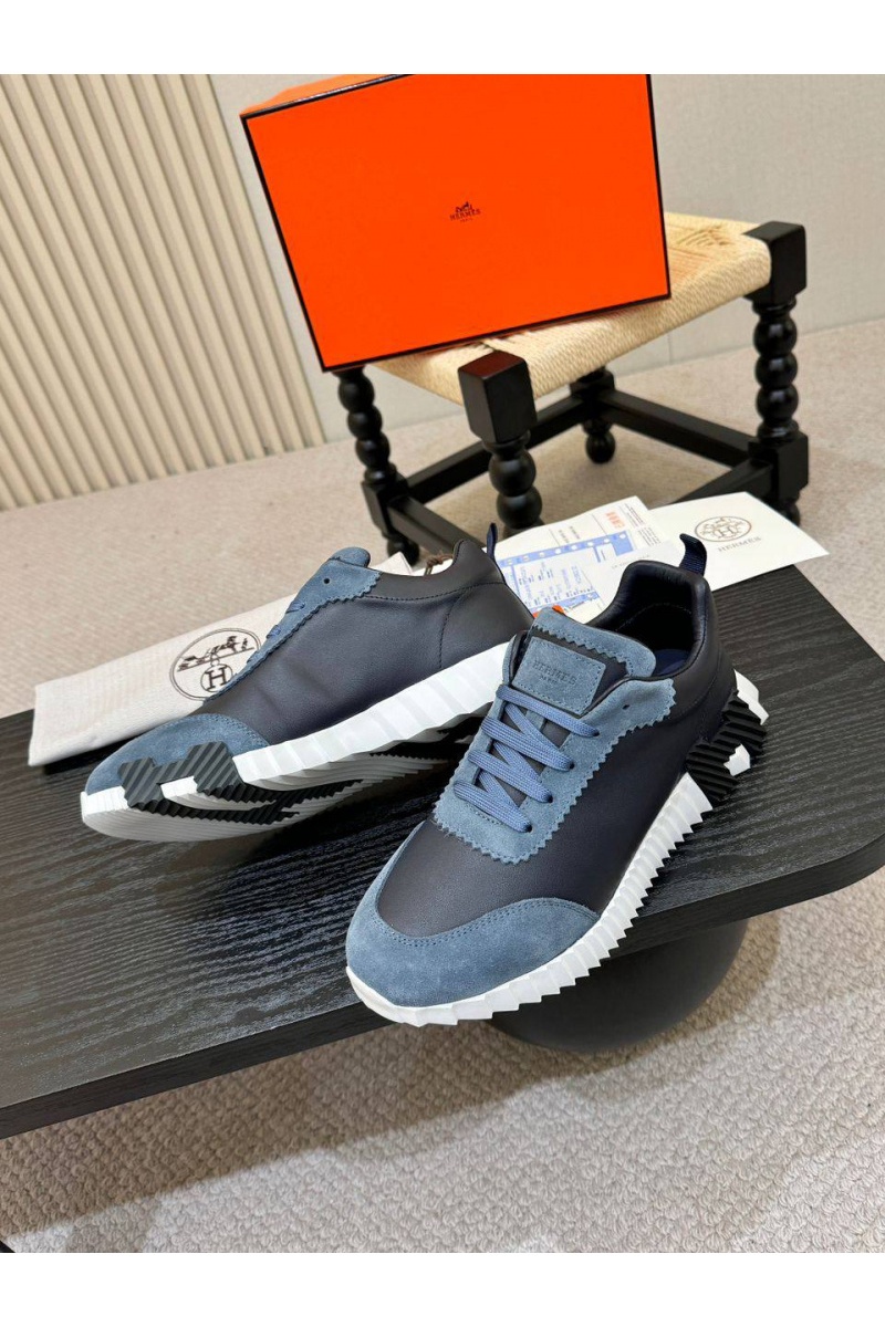 Hermes Мужские кроссовки Bouncing - Navy