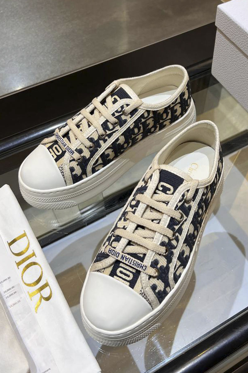 Dior Женские кеды на платформе Walk'n' premium