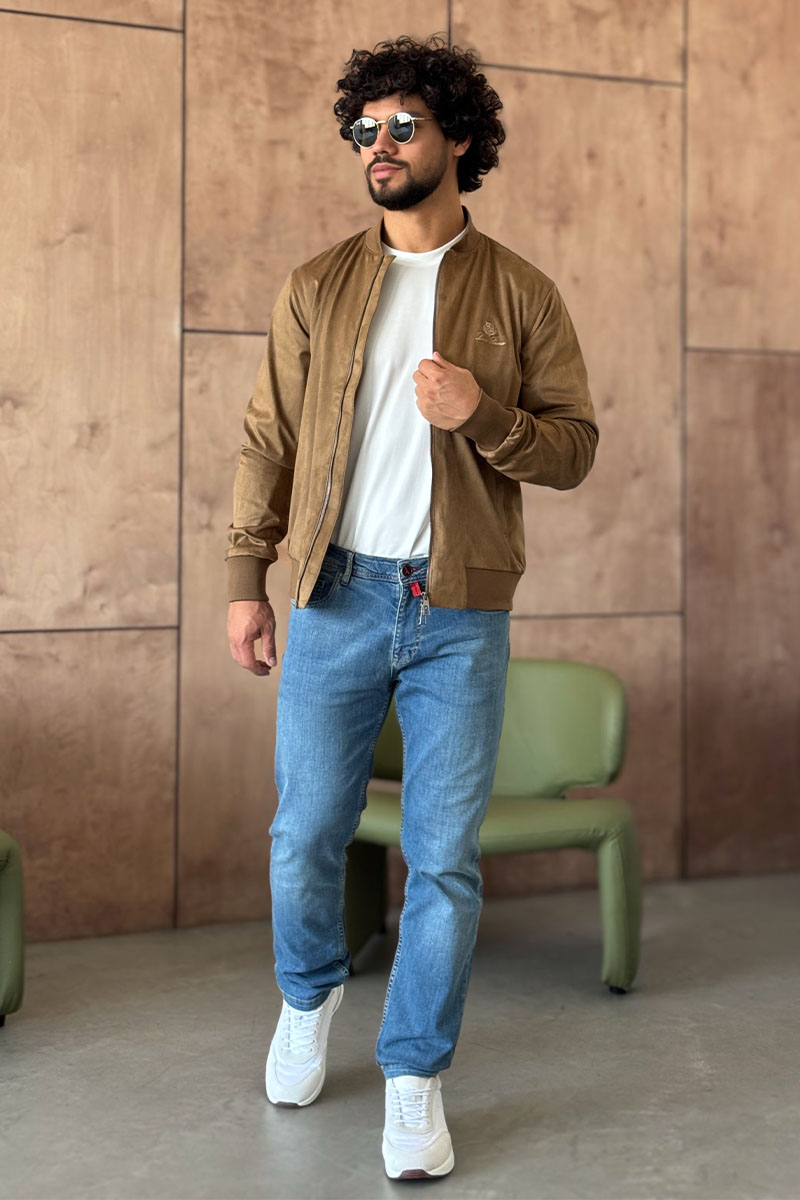 Loro Piana Мужская бежевая куртка