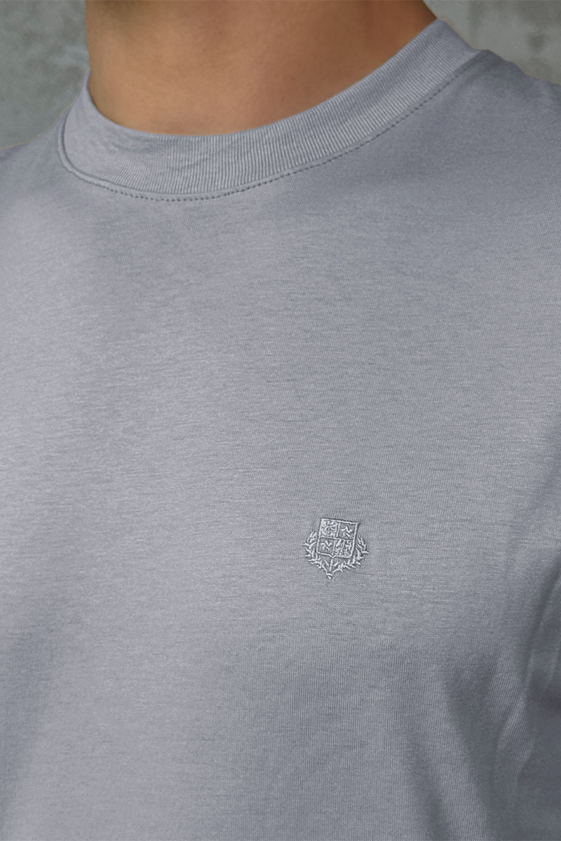 Loro Piana Мужская серая футболка