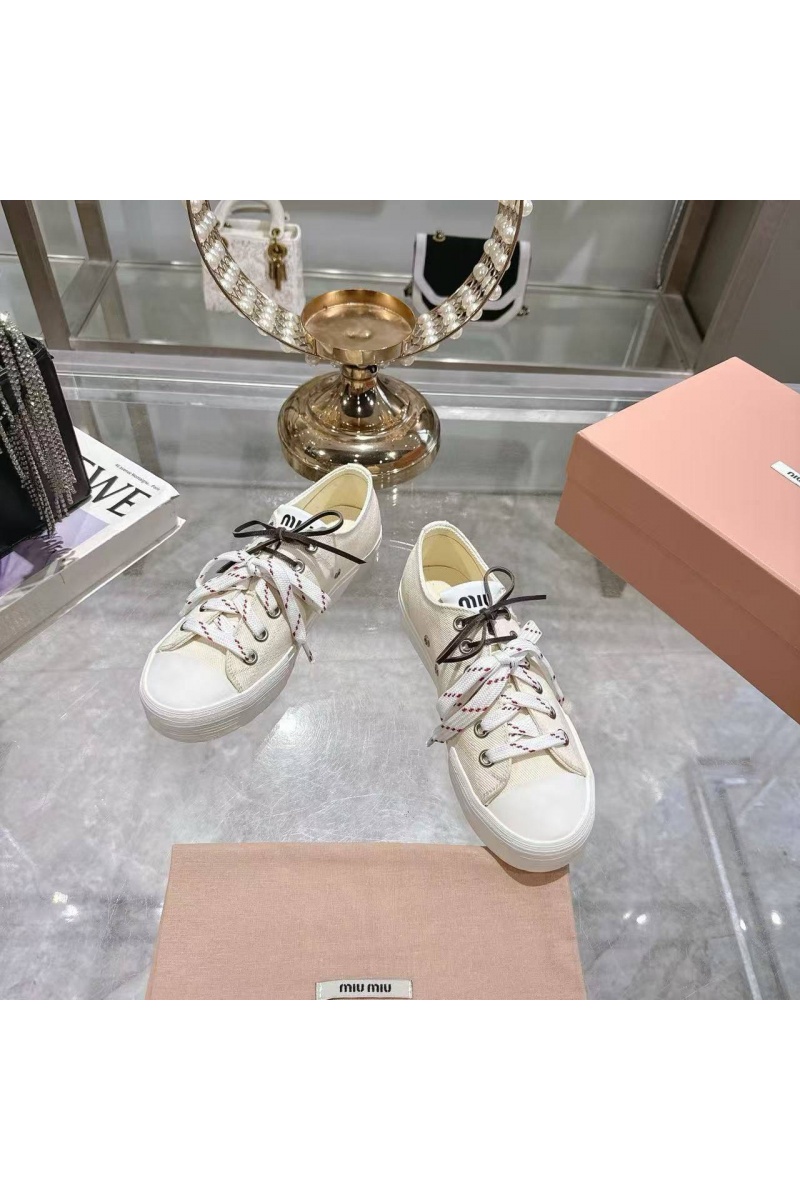 MIU MIU Женские кроссовки premium