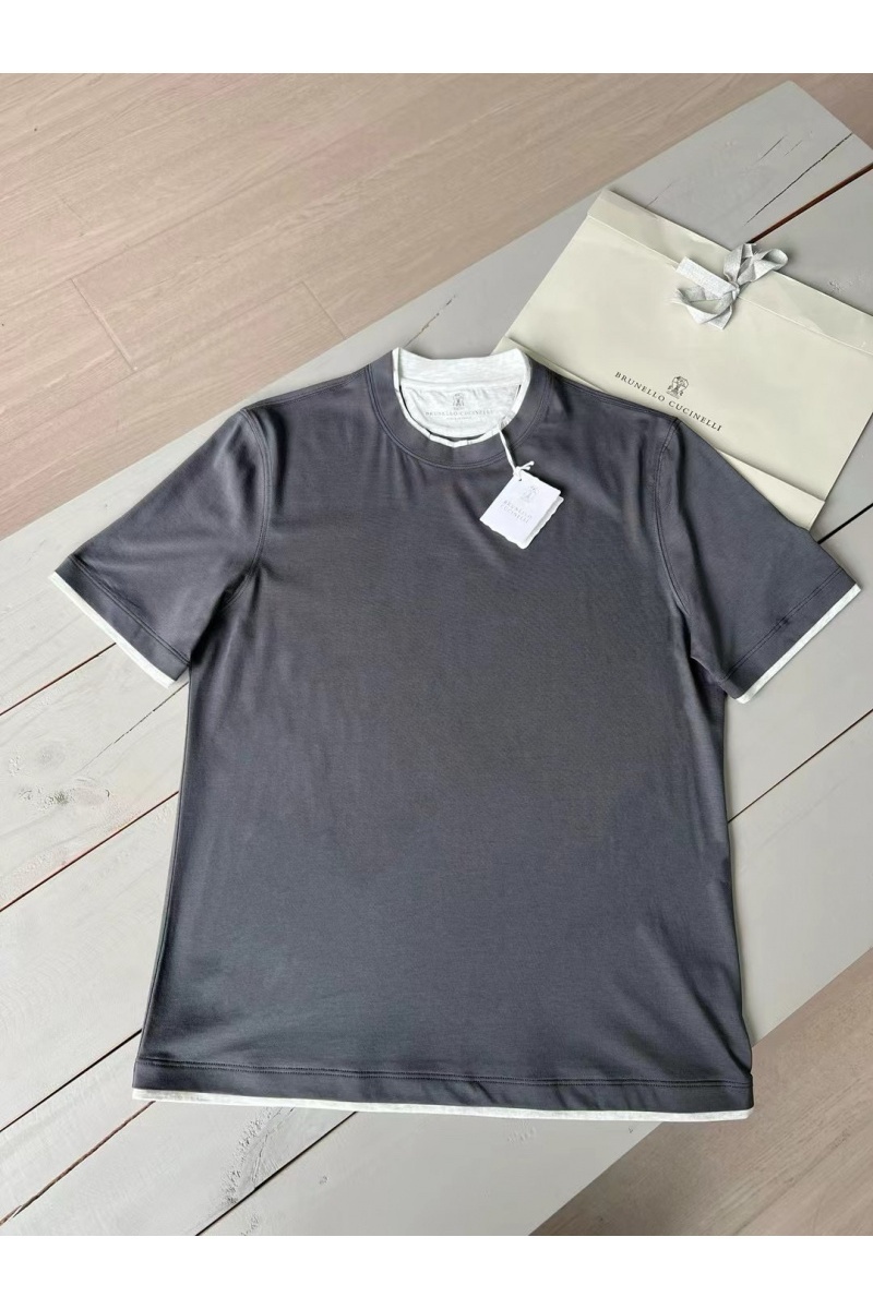 Designer Футболка Premium layered-effect - Dark Grey