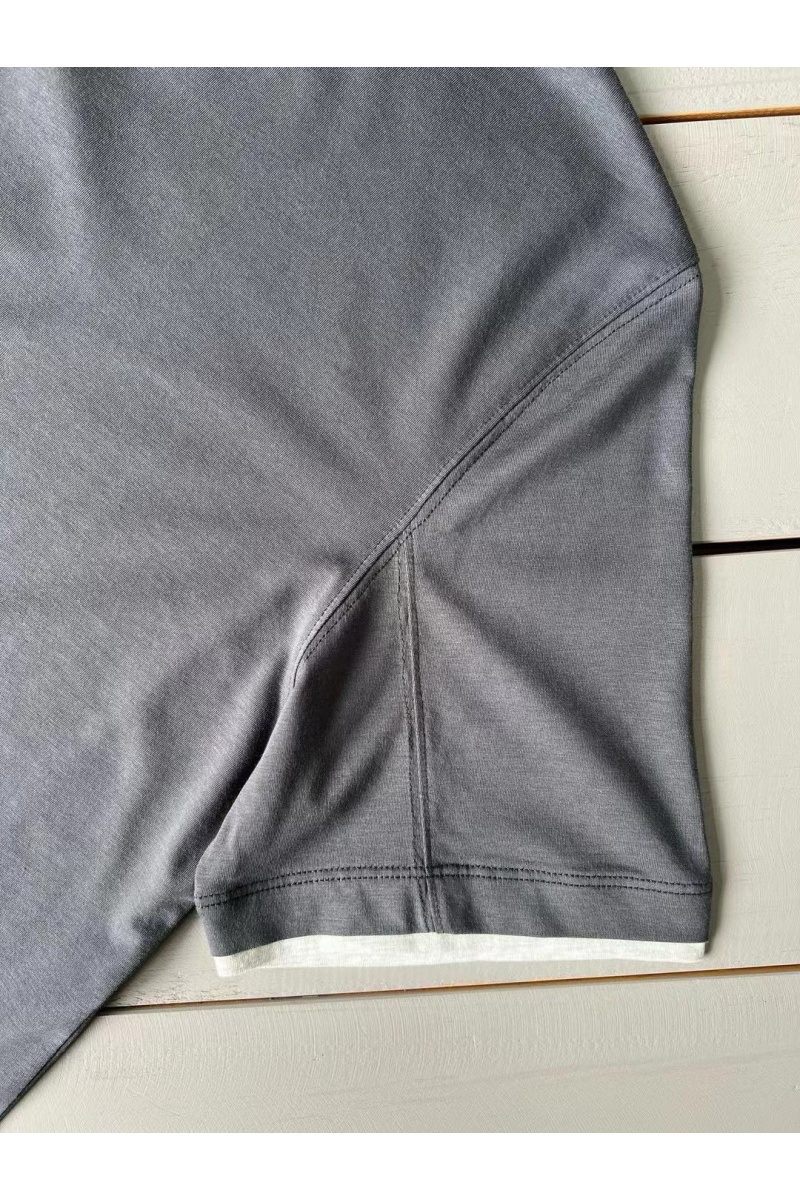 Designer Футболка Premium layered-effect - Dark Grey