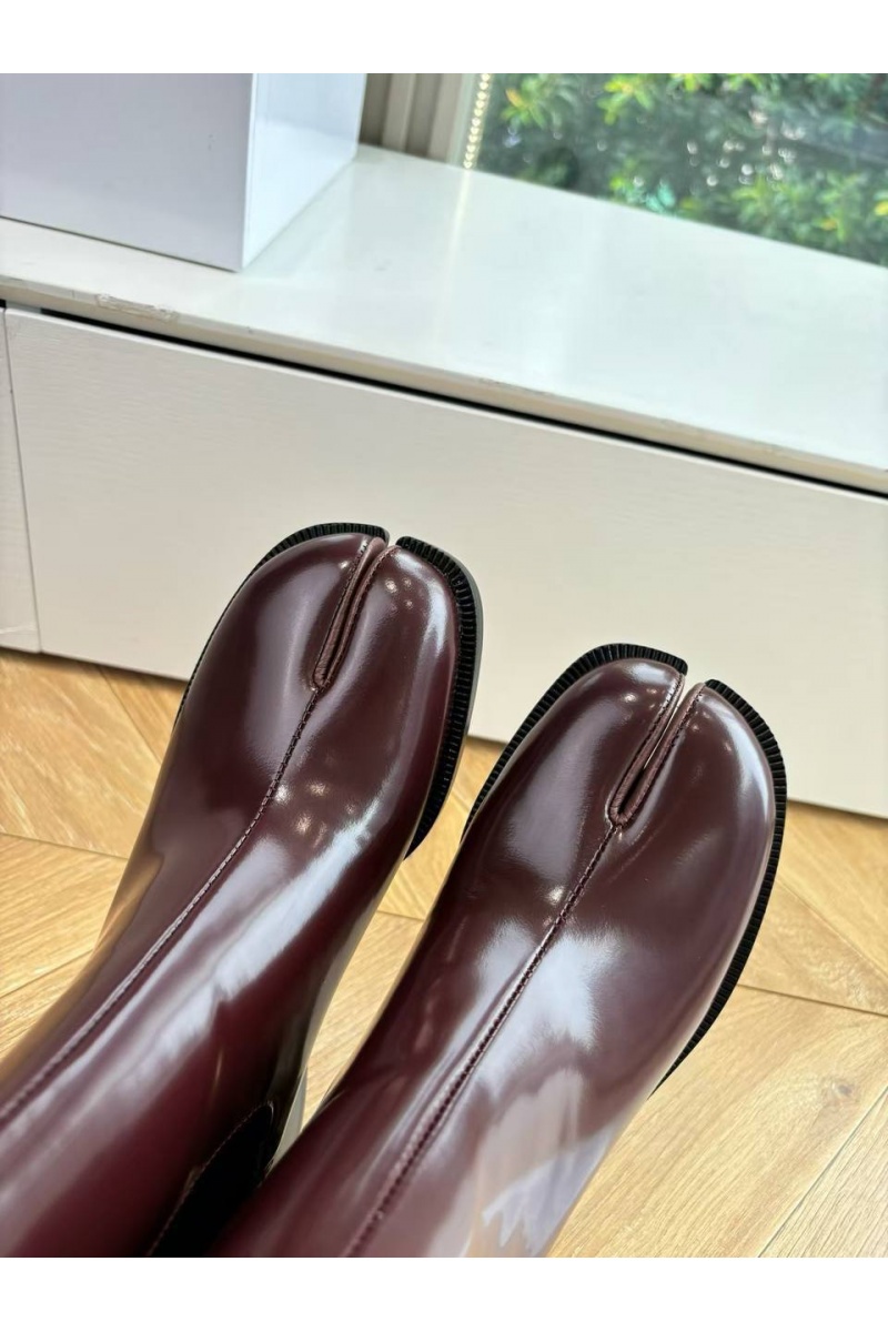 Designer Clothing Женские кожаные сапоги Maison Margiela premium