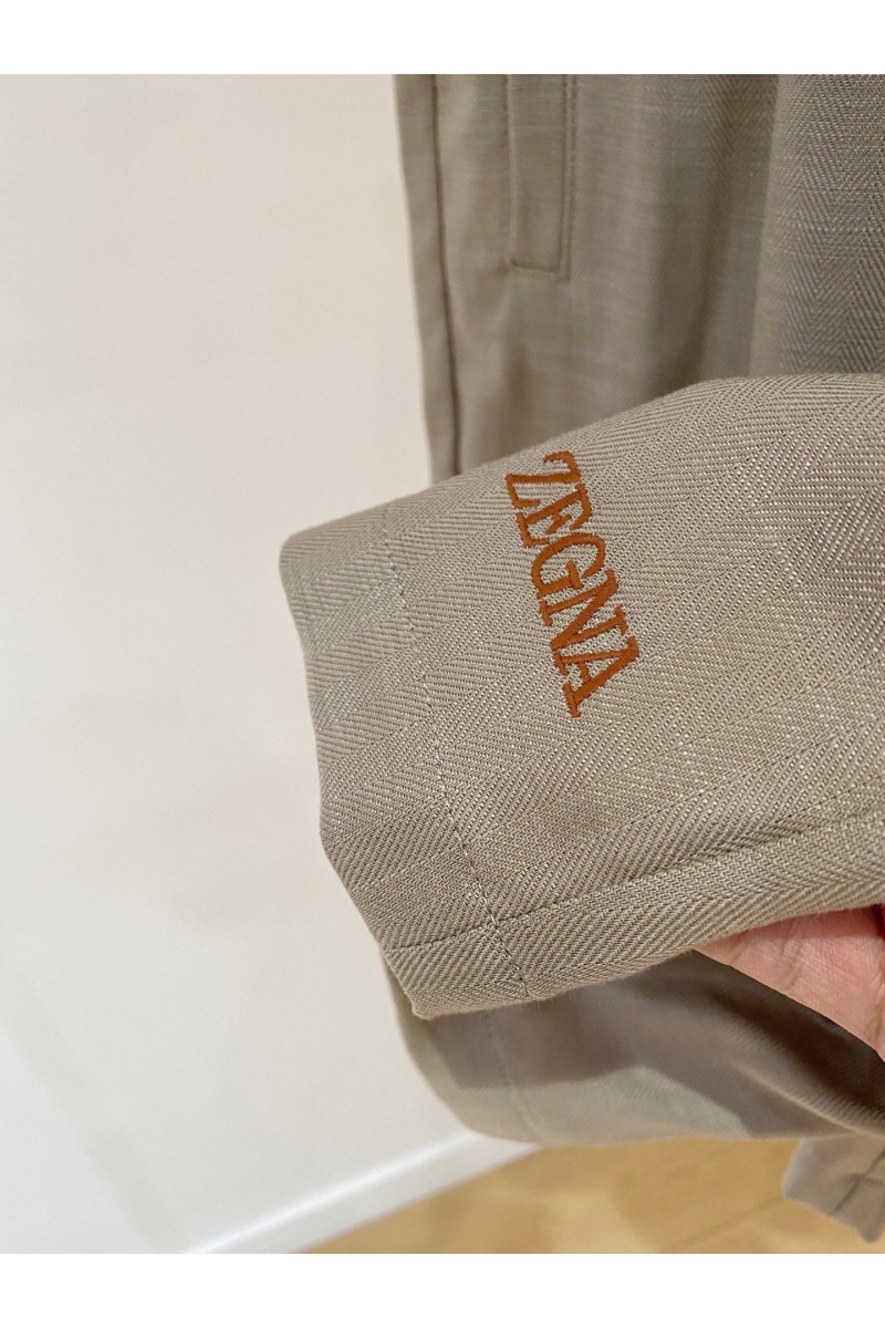 Zegna Шорты бежевого цвета premium