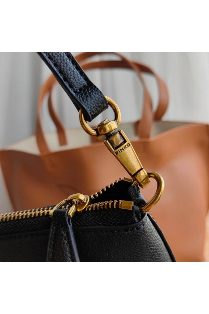  Кожаная женская сумка-шоппер  36x28 см