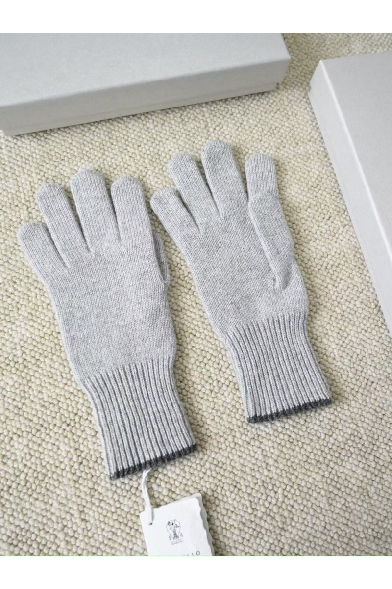 Designer Кашемировые перчатки premium - Light Grey