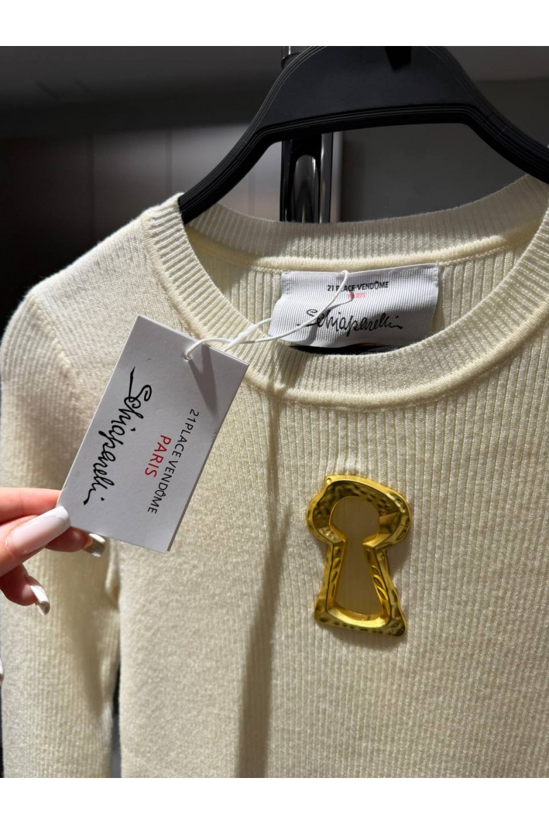 Schiaparelli Женский лонгслив premium - White