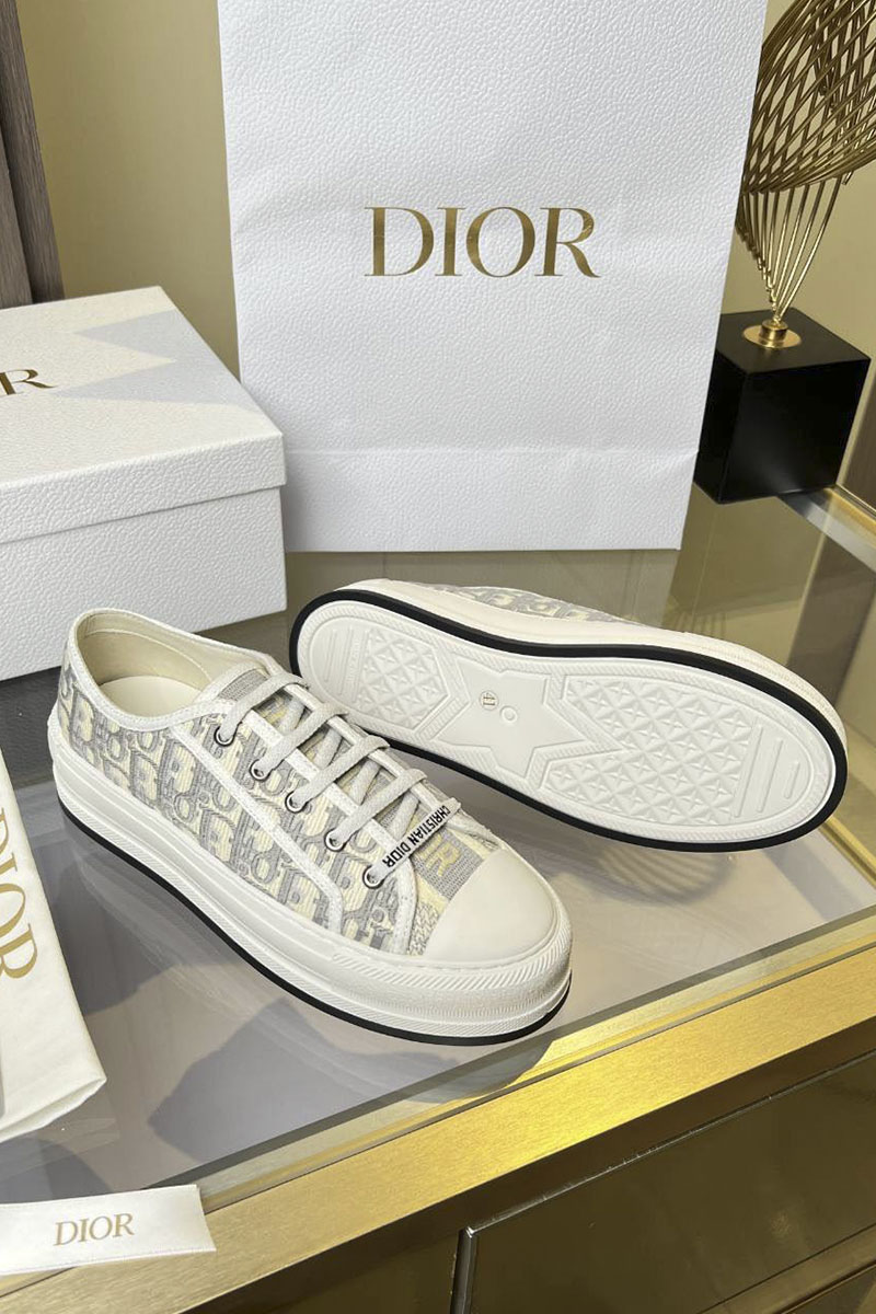 Dior Женские кеды на платформе Walk'n' premium