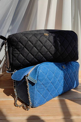 Женская косметичка Quilted Curvy 27x15 см (2 расцветки)