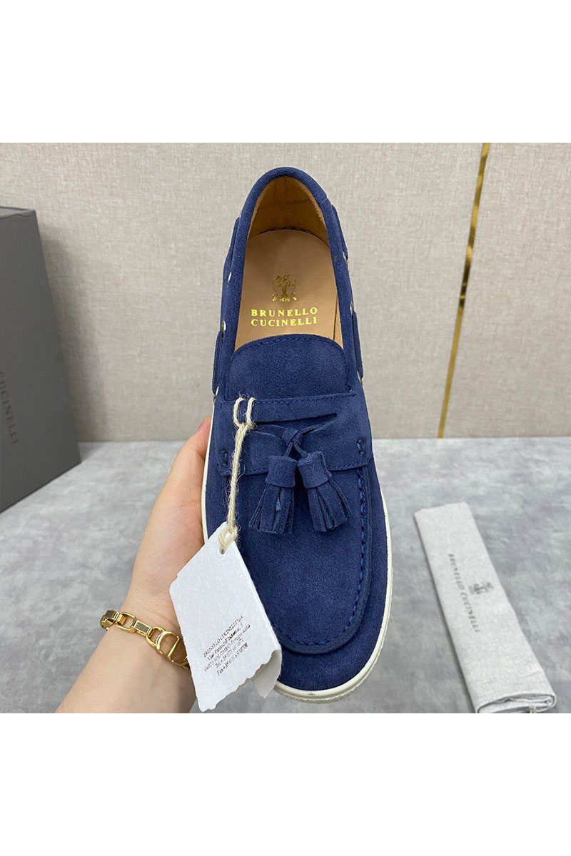 Designer Мужские замшевые лоферы 