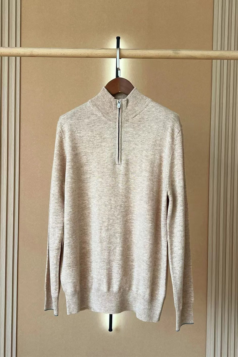 Designer Кашемировый свитер Premium - Light Tan