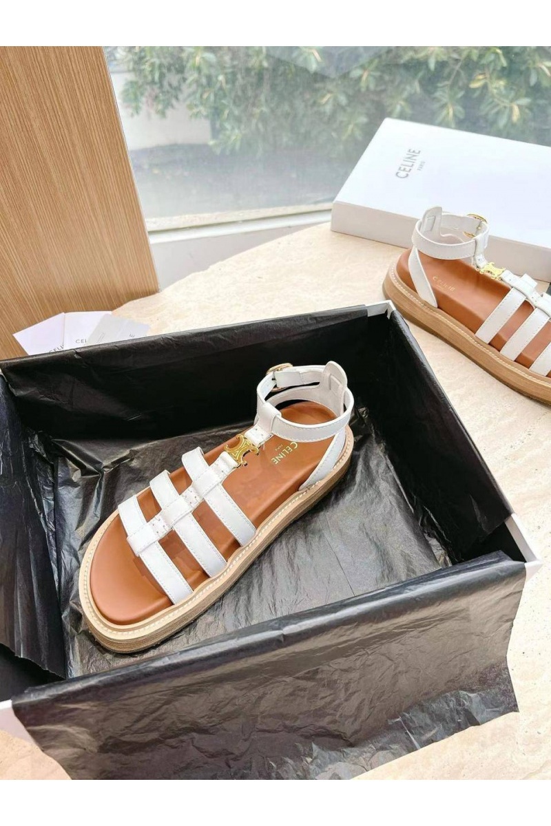 Celine Женские сандалии Premium - White