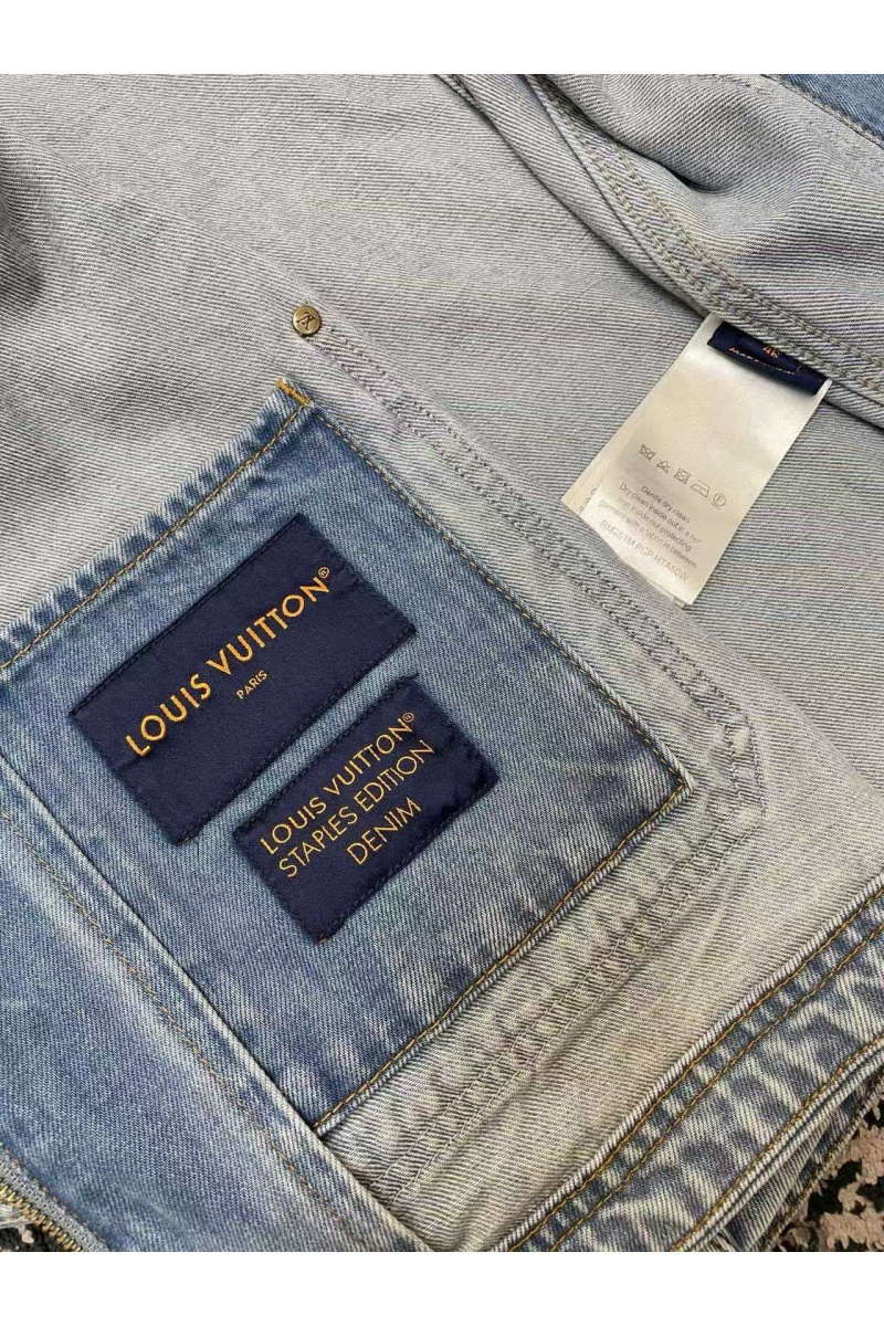 Lоuis Vuittоn Джинсовая куртка Premium - Washed Indigo
